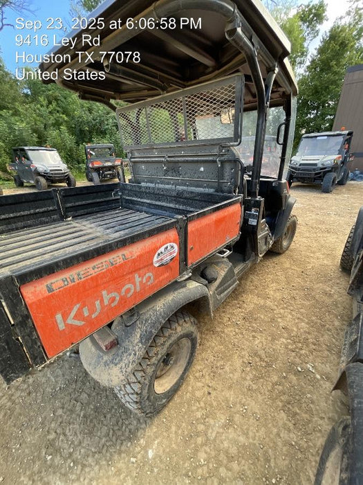 2022 Kubota RTV-X1140W-H Plastic Canopy, Windshield Acrylic Clear, LED Strobe Light, Wire Harness Kit, Back up Alarm