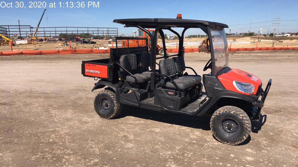2020 Kubota RTV-X1140 CANOPY,STROBE,BACK UP ALARM,WINDSHIELD, FIRE EXT
