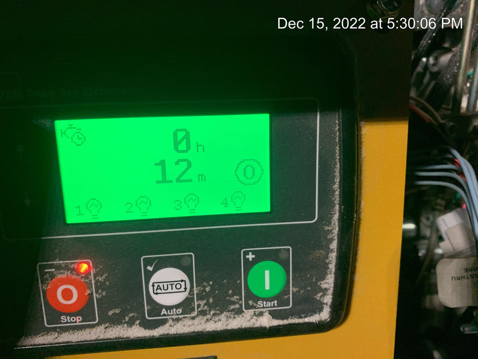 2022 Allmand NLV3GR (4) LED Light Fixture 350W, 23' Vertical Mast, 3kW Prime, Towable, ES Decals, T3