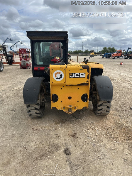 2020 JCB 505-20TC Cab/Heat/Air, Solid Tires, Work Lights, Beacon, Aux Hydraulics, Back up Alarm, ES Decals