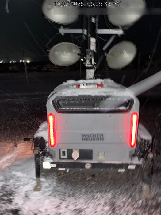 2019 Wacker Neuson LTV6L-MH Wacker Neuson LTV6L Mobile Light Tower w/Fuel Level Sensor Installed