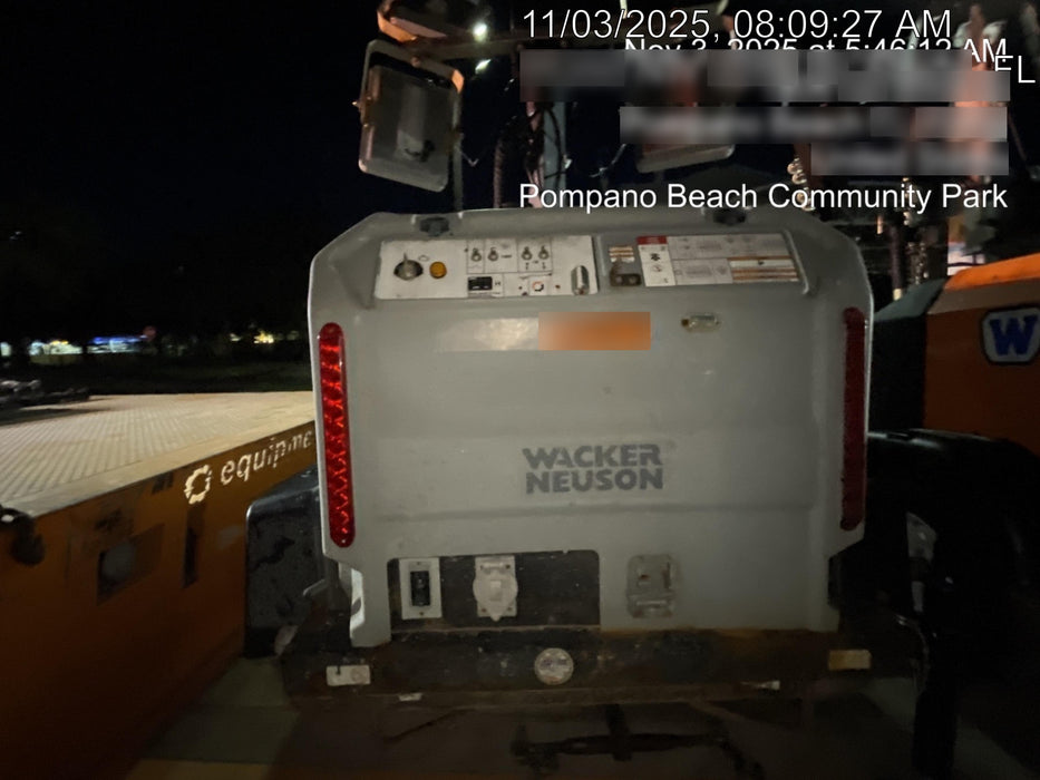 2019 Wacker Neuson LTV6K-LED Standard LED Towable Light Tower w/None