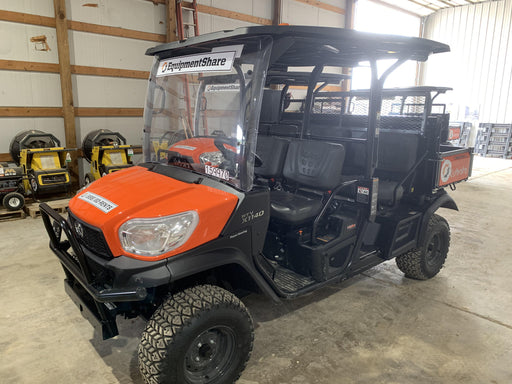 2021 Kubota RTV-X1140W-H Plastic Canopy, Windshield Acrylic Clear, LED Strobe Light, Wire Harness Kit, Back up Alarm