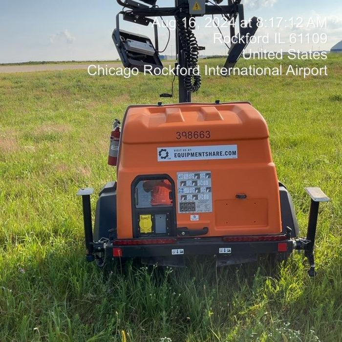 2024 Generac MLT2 Diesel, Flex Switch 120V Input, Powerzone Controller, 
(4) 320W LED Lights, 4kW Generator, 39.9 Gal Fuel Tank, 2" Ball, T3