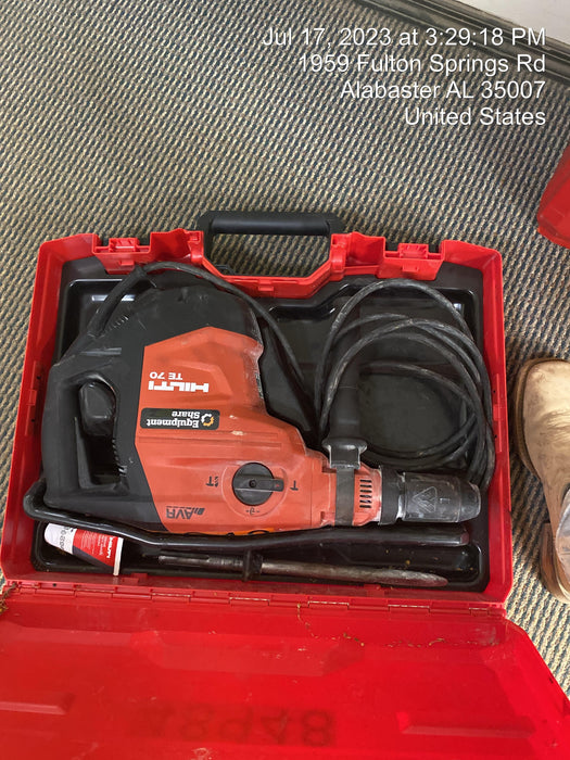 2019 HILTI TE 700-AVR