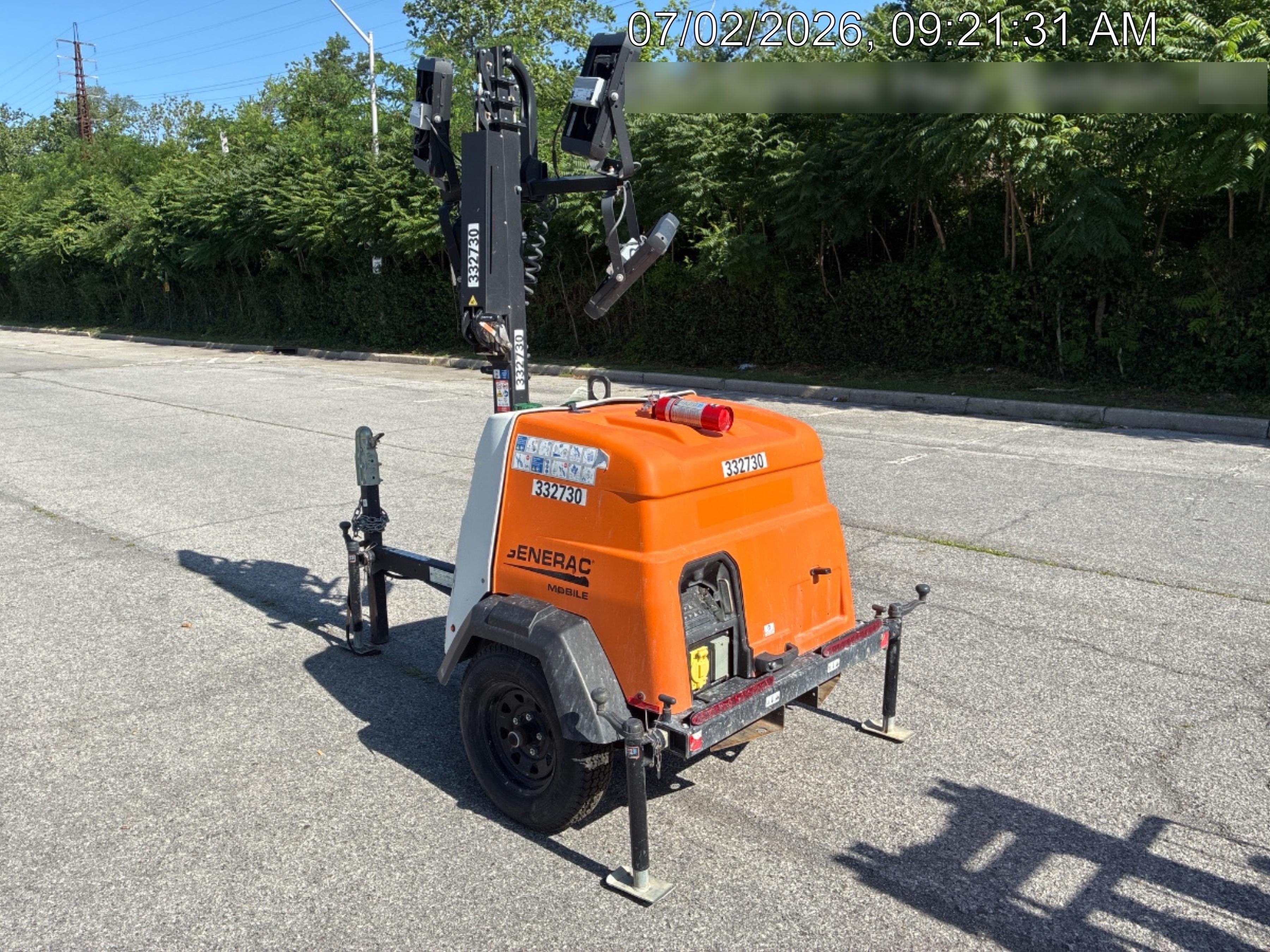 2023 Generac MLT2 Diesel, Flex Switch 120V Input, Powerzone Controller, (4) 320W LED Lights, 4kW Generator, 39.9 Gal Fuel Tank, 2" Ball, T3