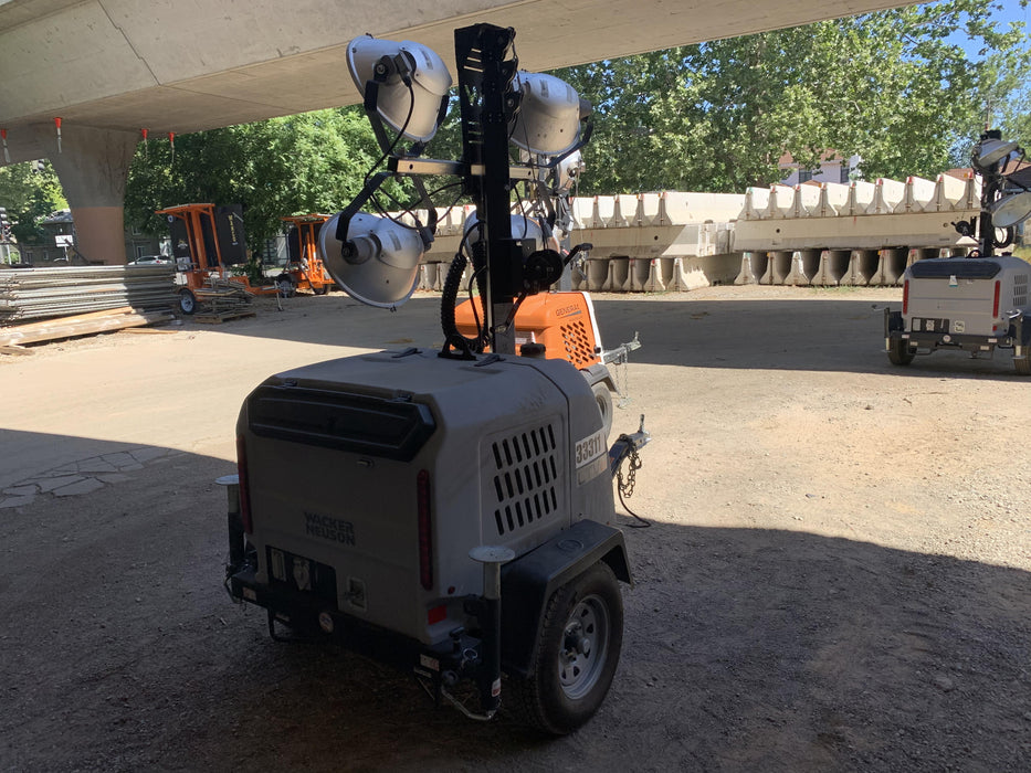 2019 Wacker Neuson LTV6L-MH Wacker Neuson LTV6L Mobile Light Tower w/Fuel Level Sensor Installed