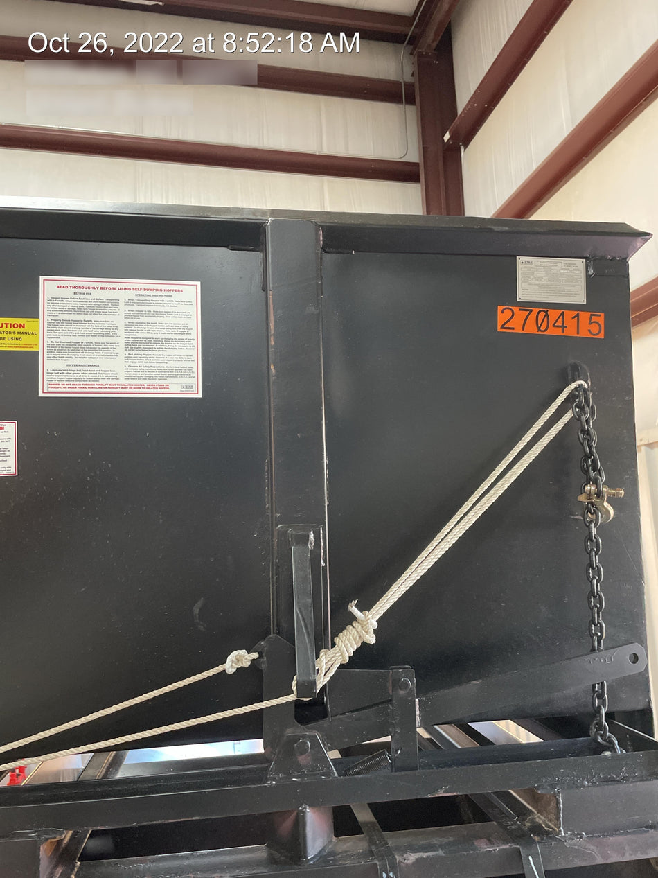 2022 STAR INDUSTRIES M-1820 - Self-Dump Hopper