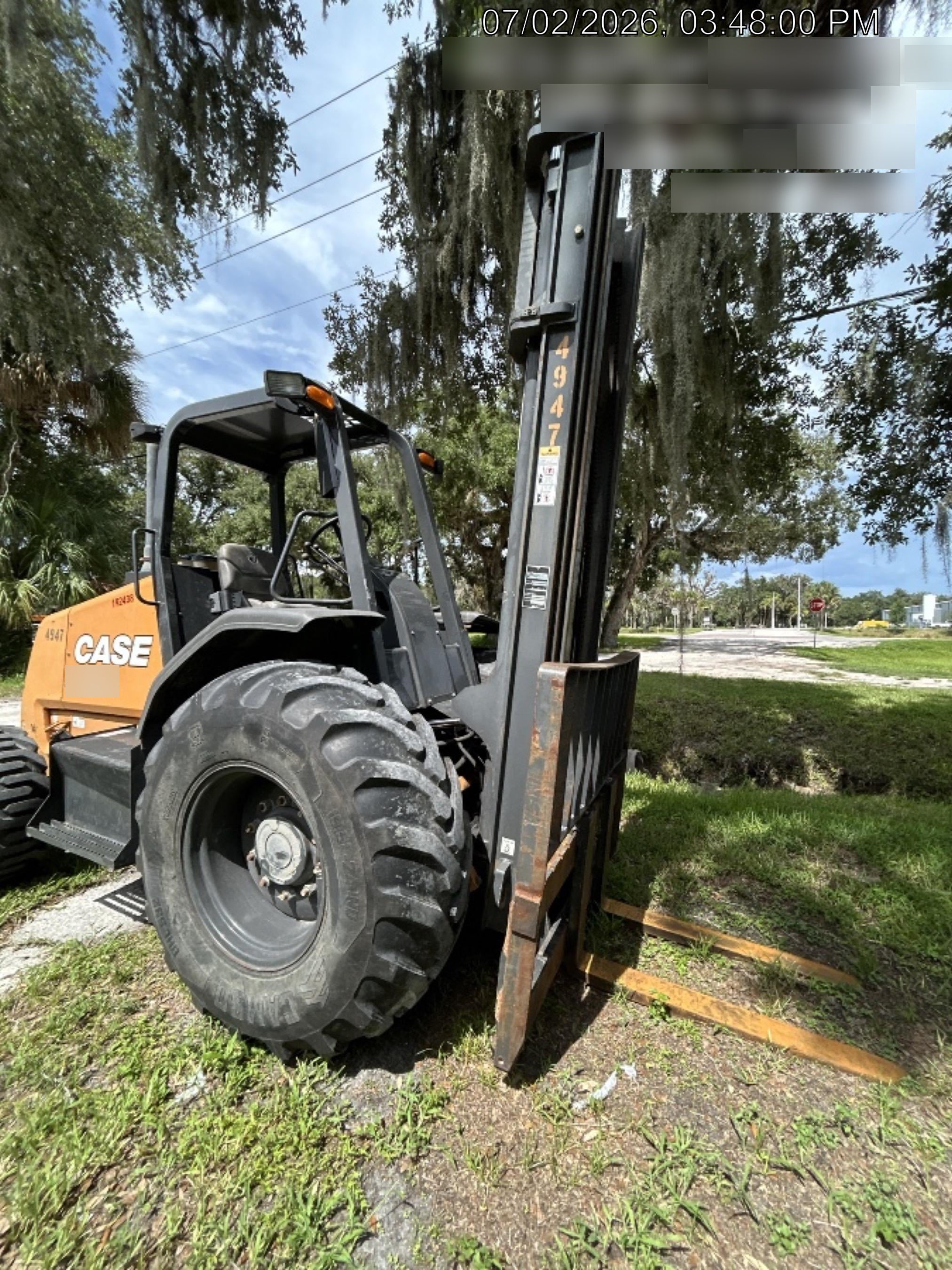 2018 CASE 586H
