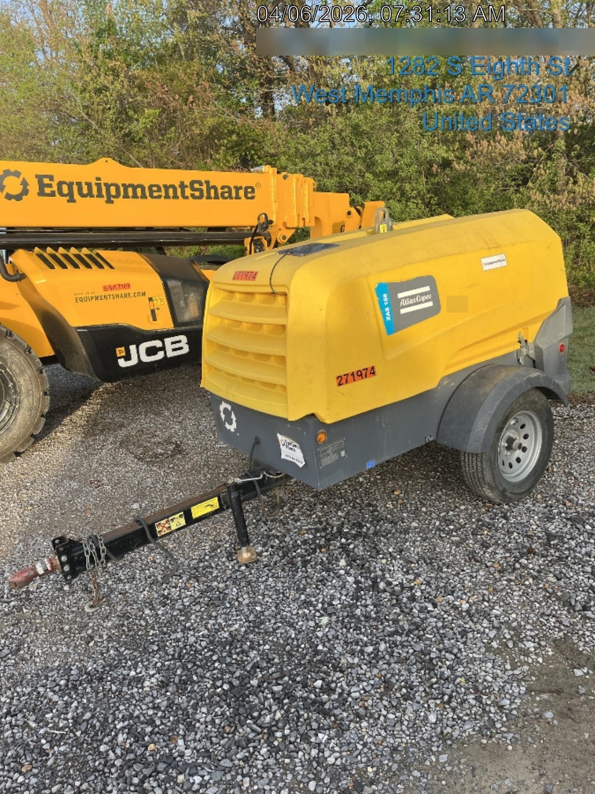 2022 ATLAS COPCO XAS188 CWK