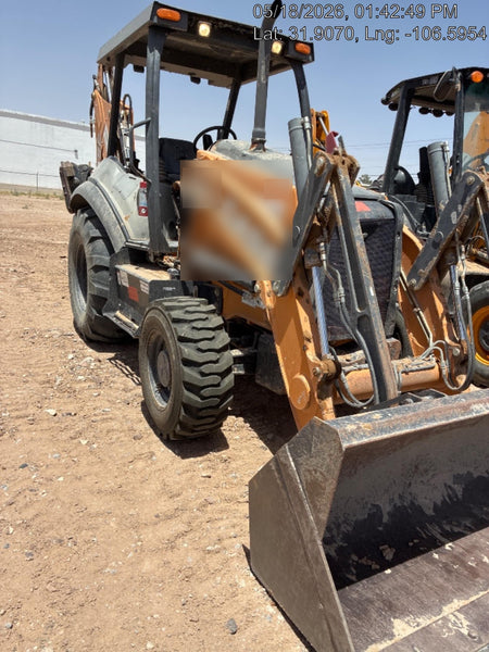 2019 Case 580N EP Canopy, 4WD, GP Front Bucket, Standard Stick, 2-Way Aux Hydraulics, ISO Controls