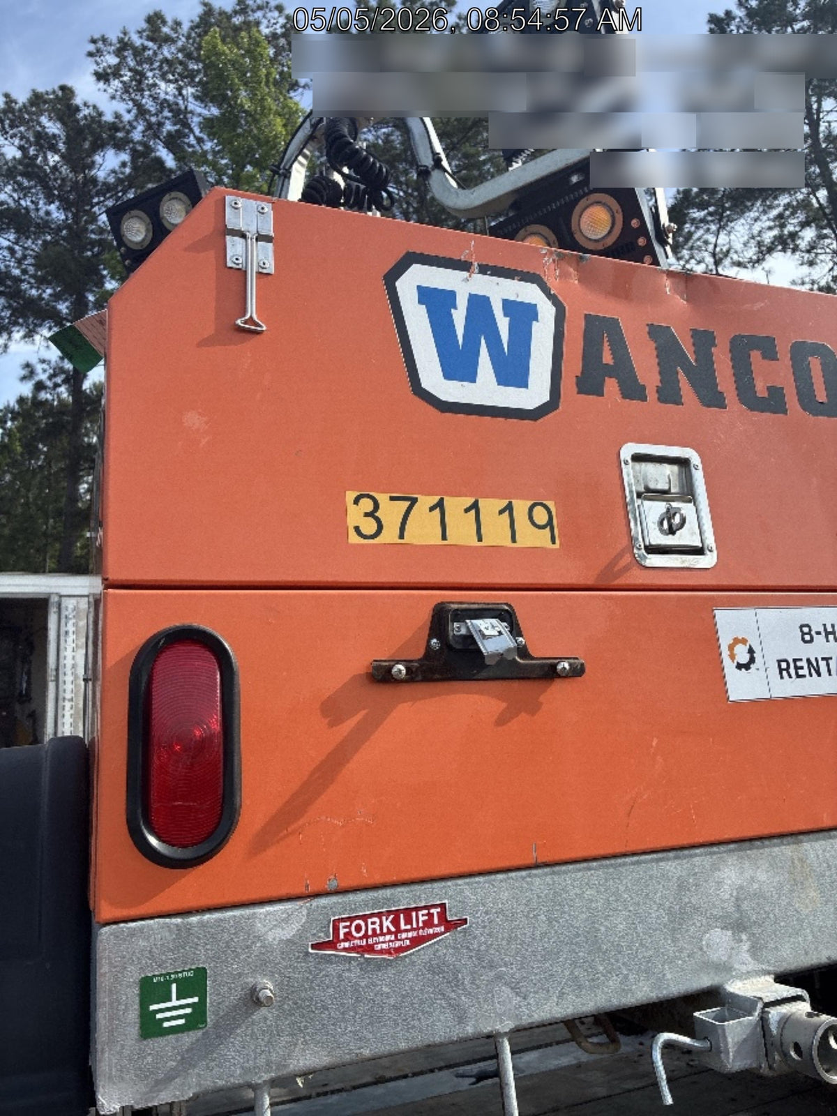 2023 Wanco WLTT-4MM4K Diesel, Deep Sea Controller, Shore Power Plug, Auto Start, (4) 350W LED Floodlights, 4kW Generator, 60 Gal Fuel Tank, 2" Ball, T3