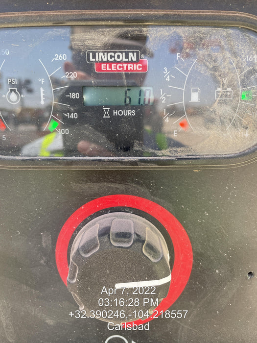 2021 Lincoln Electric Vantage 549X Ready Pak 3, ORANGE (includes trailer, cable rack, fender light kit)