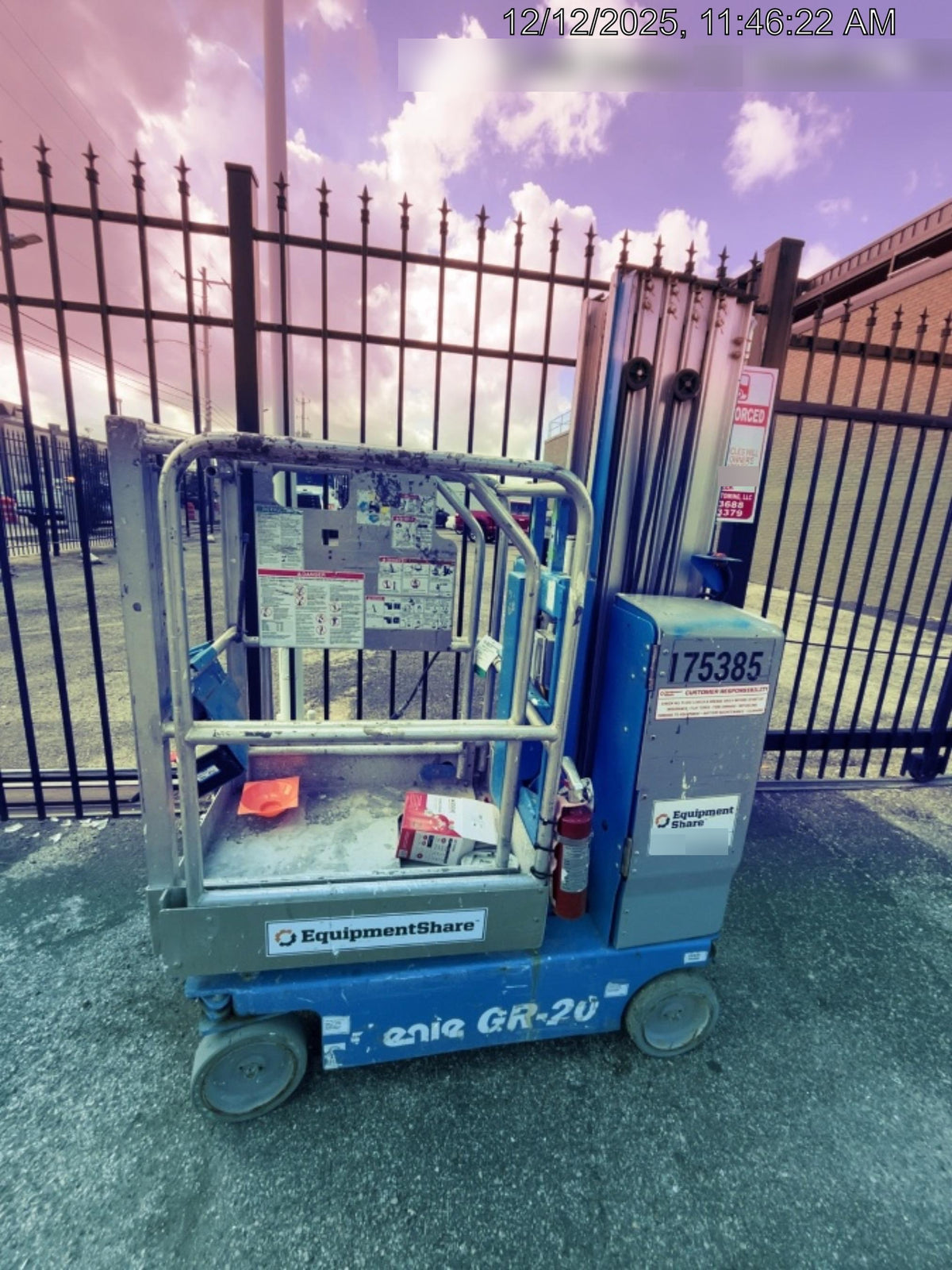 2021 GENIE GR-20
