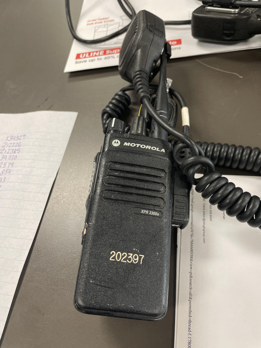 2022 MOTOROLA XPR3300E