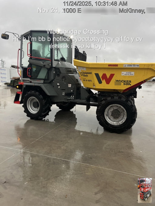 2025 WACKER NEUSON DV604 Cab Standard Tires