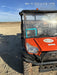2021 Kubota RTV-X1140W-H Plastic Canopy, Windshield Acrylic Clear, LED Strobe Light, Wire Harness Kit, Back up Alarm