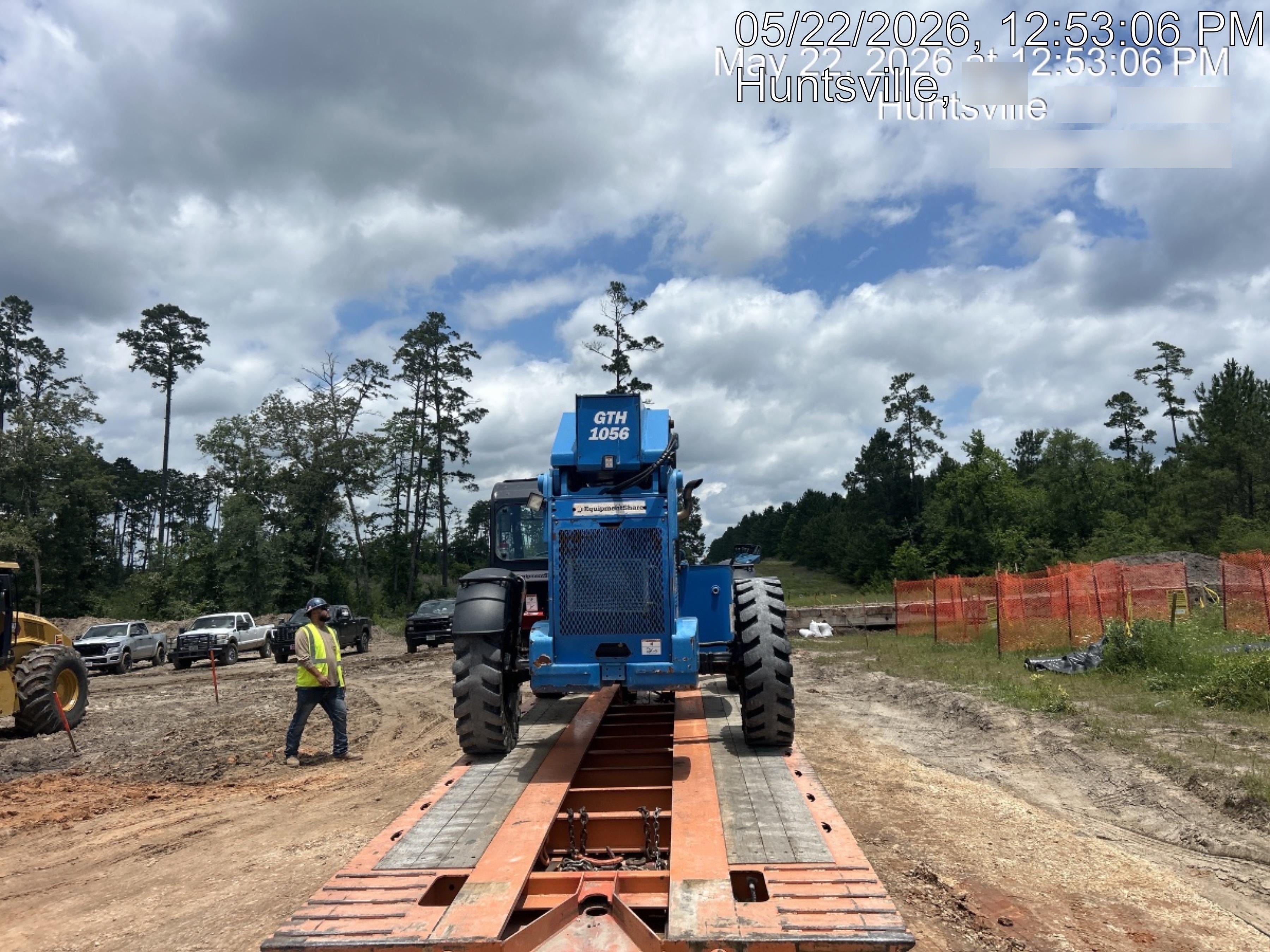 2019 Genie GTH-1056 Genie GTH-1056 w/CAB, Solid Tires, Work Lights, 60" carriage/forks, cab mesh, beacon