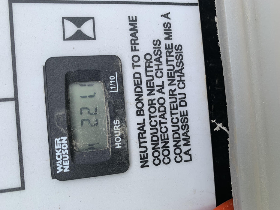 2019 Wacker Neuson LTV6L-MH Mobile Light Tower w/Fuel Level Sensor Installed