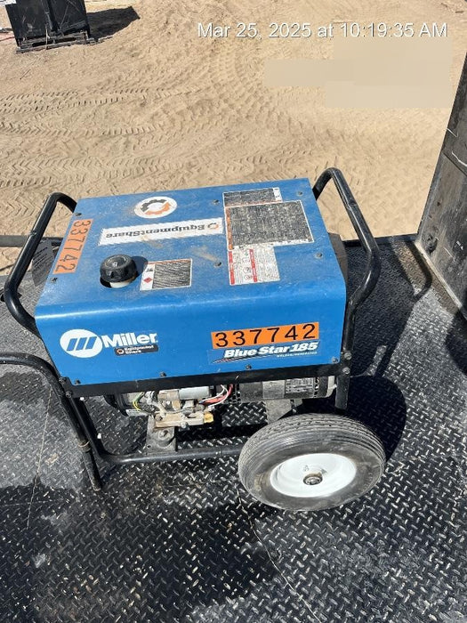2023 Miller Electric Blue Star 185 Engine Driven Welder, Electric Start, 13 hp, Gas, 6,500 W Peak 907664