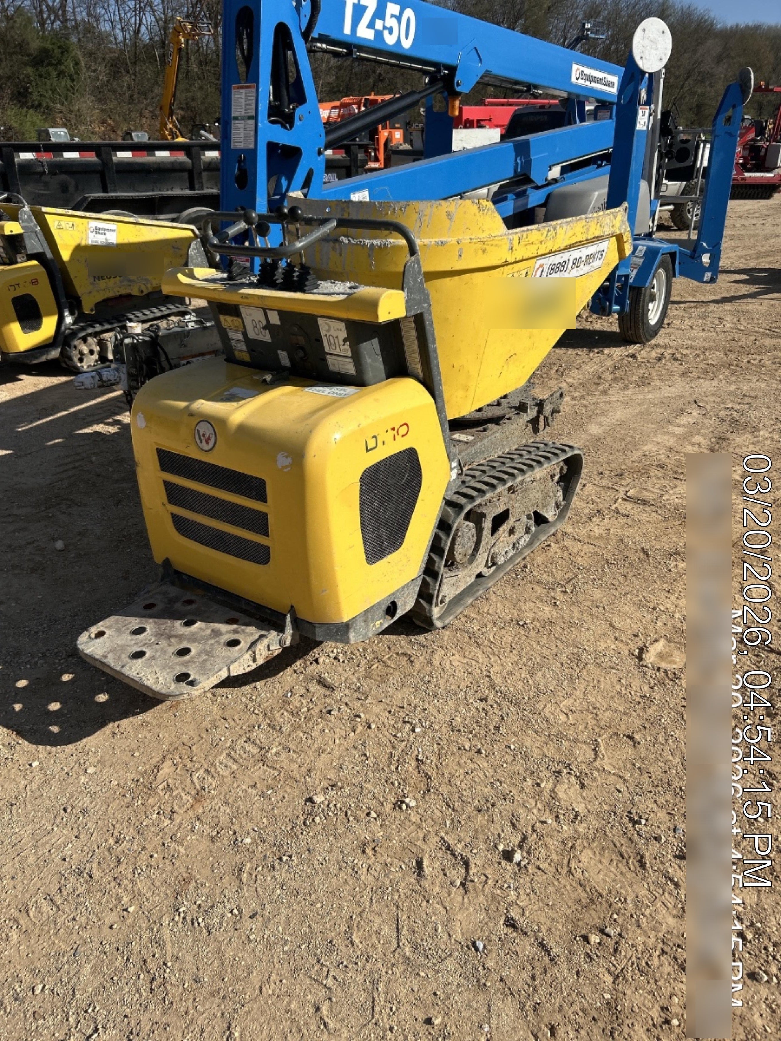 2019 WACKER NEUSON DT10