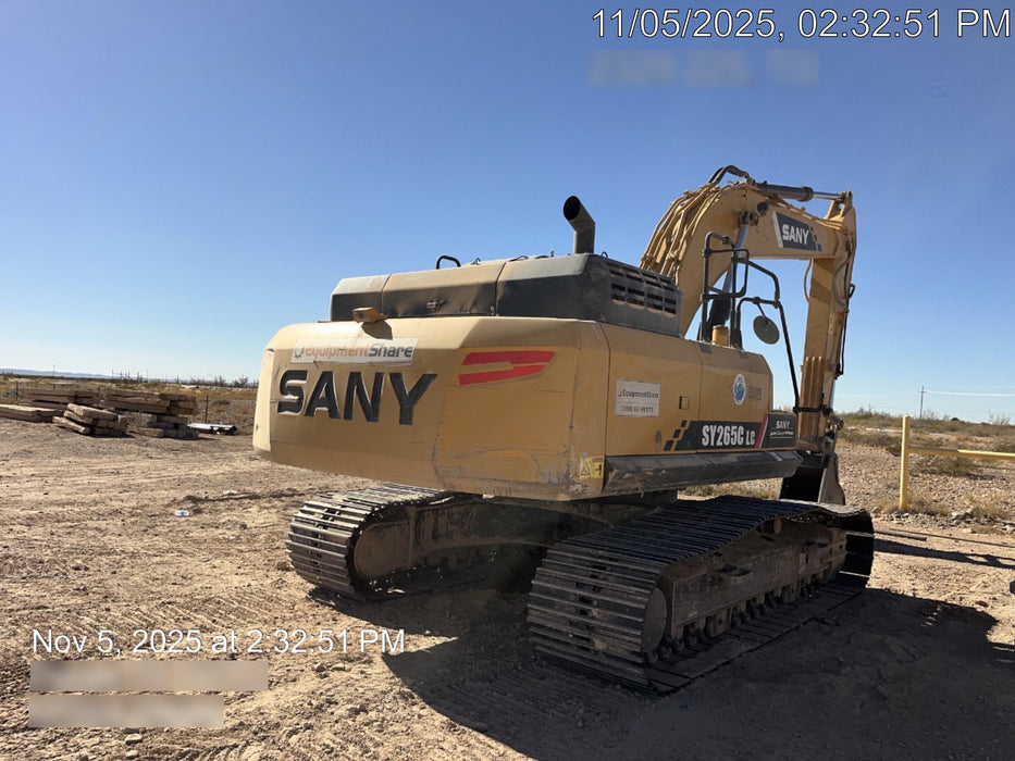 2019 SANY SY265C LC