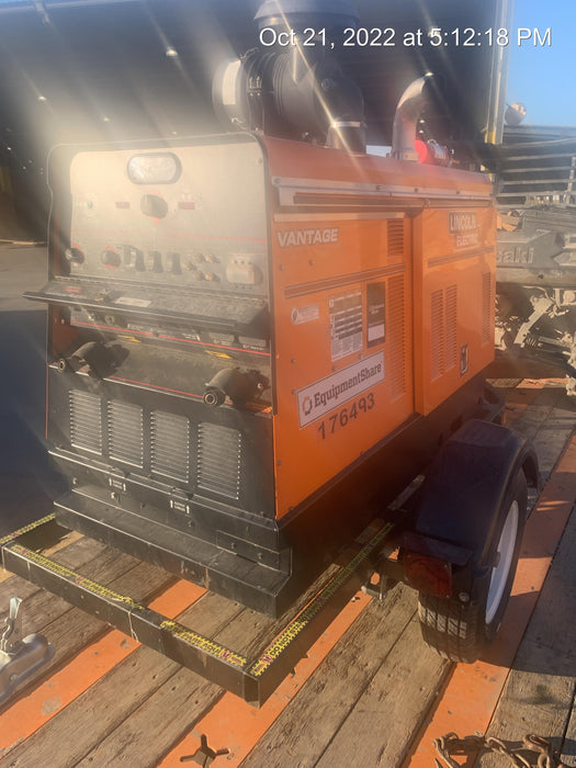 2022 Lincoln Electric Vantage 549X Crosslink Technology, Trailer Mounted, ES Decals, T3