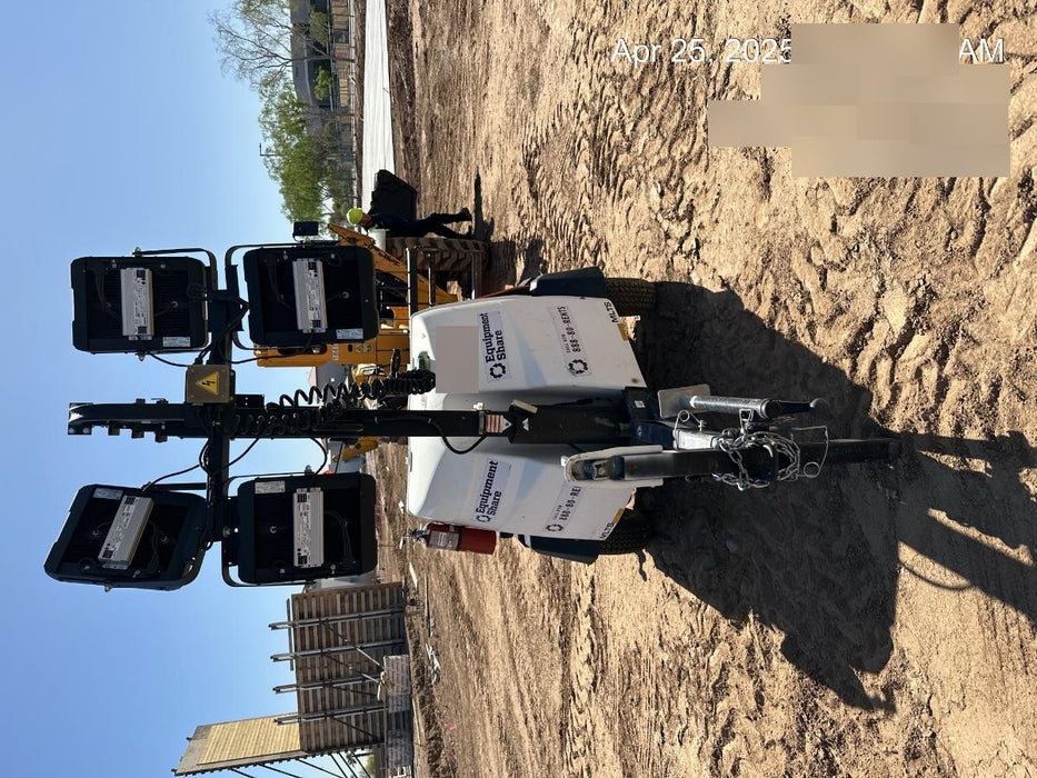 2023 Generac MLT2 Diesel, Flex Switch 120V Input, Powerzone Controller, 
(4) 320W LED Lights, 4kW Generator, 39.9 Gal Fuel Tank, 2" Ball, T3