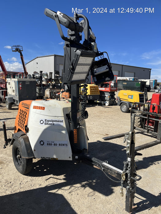 2023 Generac MLT2 Diesel, Flex Switch 120V Input, Powerzone Controller, (4) 320W LED Lights, 4kW Generator, 39.9 Gal Fuel Tank, 2" Ball, T3