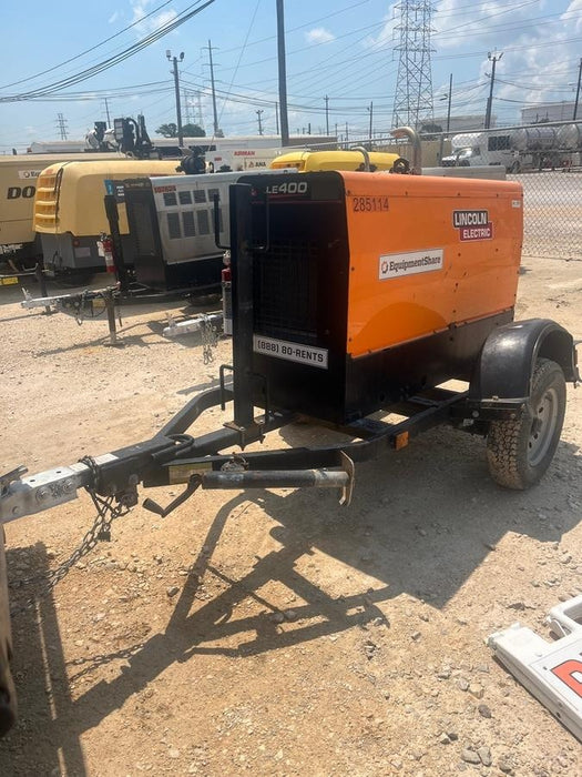 2022 Lincoln Electric LE400 Kubota V1505, Trlr, Cable Rack, Light Kit, ES Decals, T3