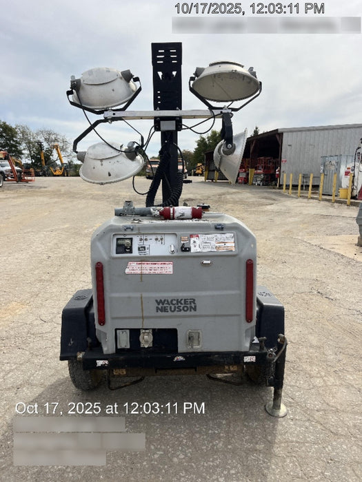 2019 Wacker Neuson LTV6L-MH Wacker Neuson LTV6L Mobile Light Tower w/Fuel Level Sensor Installed