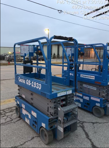 2018 Genie GS-1930 Genie GS-1930 w/Fixed Rail, Chain Entry