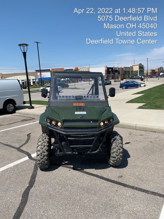 2021 Yanmar YU1000 Canopy, Steel Wheel, Poly WindShield, Beacon, Backup Alarm