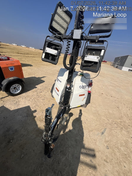 2024 Generac MLT2 Diesel, Flex Switch 120V Input, Powerzone Controller, 
(4) 320W LED Lights, 4kW Generator, 39.9 Gal Fuel Tank, 2" Ball, T3