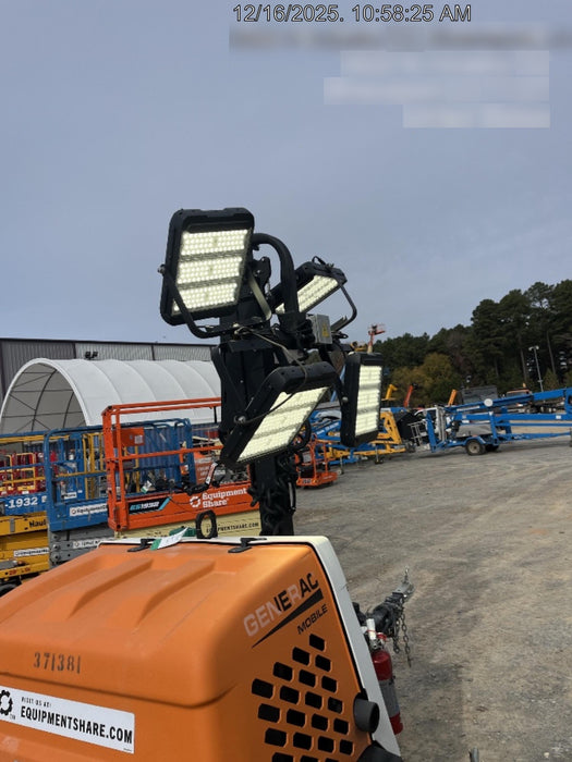 2023 Generac MLT2 Diesel, Flex Switch 120V Input, Powerzone Controller, 
(4) 320W LED Lights, 4kW Generator, 39.9 Gal Fuel Tank, 2" Ball, T3