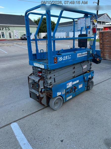 2019 Genie GS-1930 Fixed Rails with Chain Entry