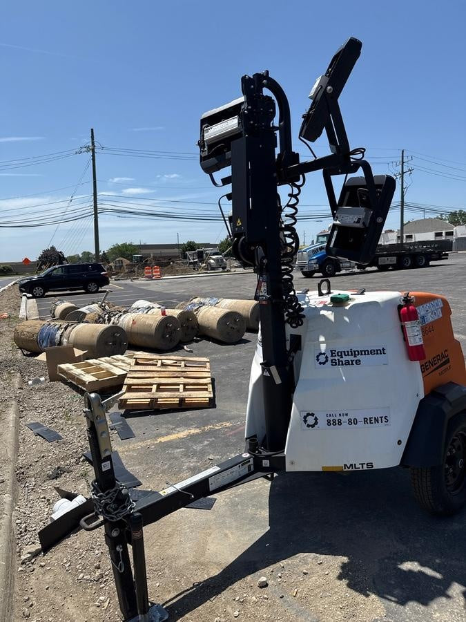 2024 Generac MLT2 Diesel, Flex Switch 120V Input, Powerzone Controller, 
(4) 320W LED Lights, 4kW Generator, 39.9 Gal Fuel Tank, 2" Ball, T3