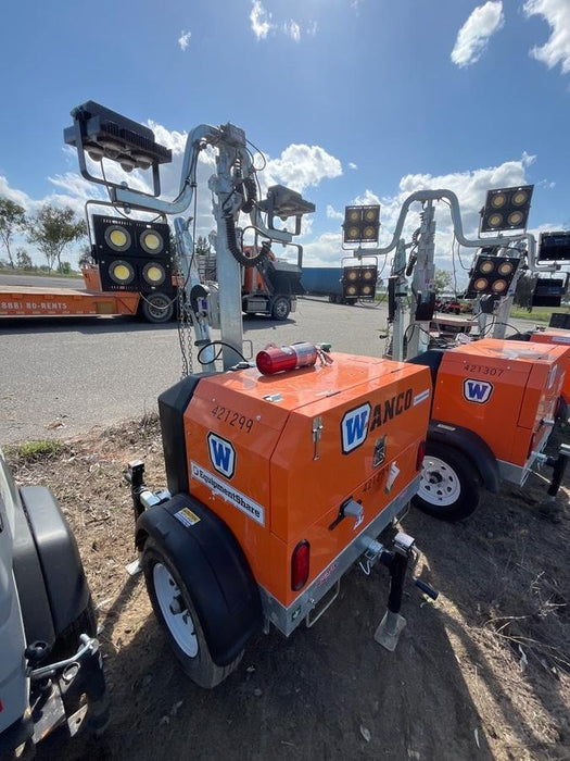 2024 Wanco WLTT-4MM4K Diesel, Deep Sea Controller, Shore Power Plug, Auto Start, (4) 350W LED Floodlights, 4kW Generator, 60 Gal Fuel Tank, 2" Ball, T3