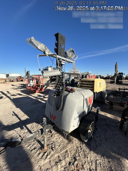 2019 Wacker Neuson LTV6K-LED Standard LED Towable Light Tower w/None