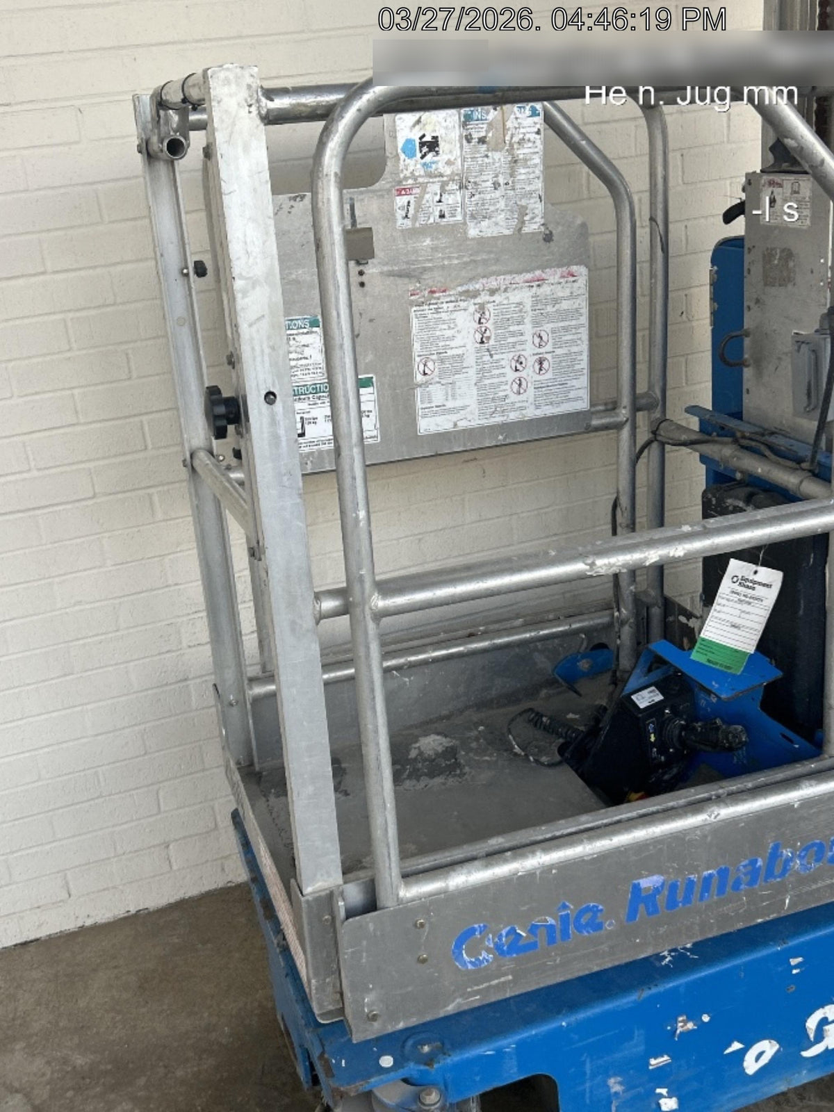 2016 GENIE GR-20
