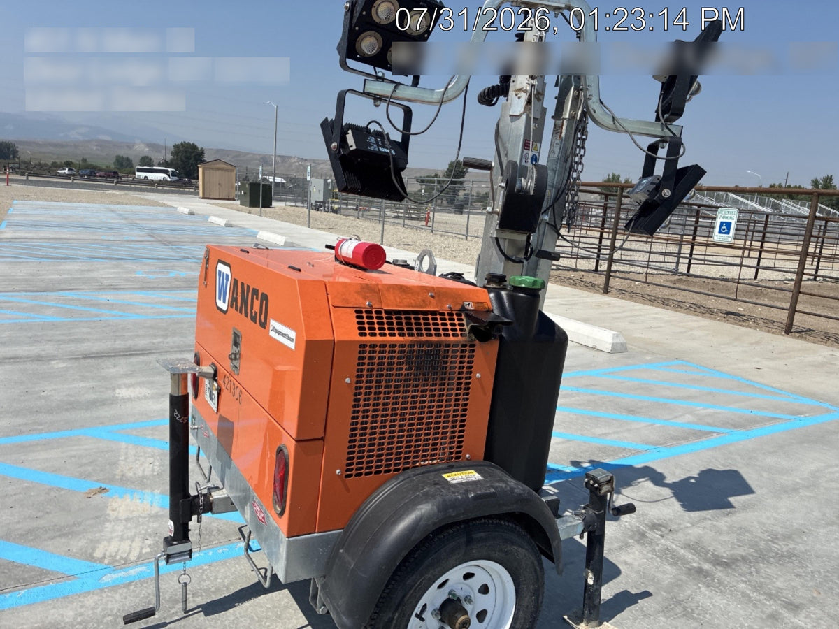 2024 Wanco WLTT-4MM4K Diesel, Deep Sea Controller, Shore Power Plug, Auto Start, (4) 350W LED Floodlights, 4kW Generator, 60 Gal Fuel Tank, 2" Ball, T3