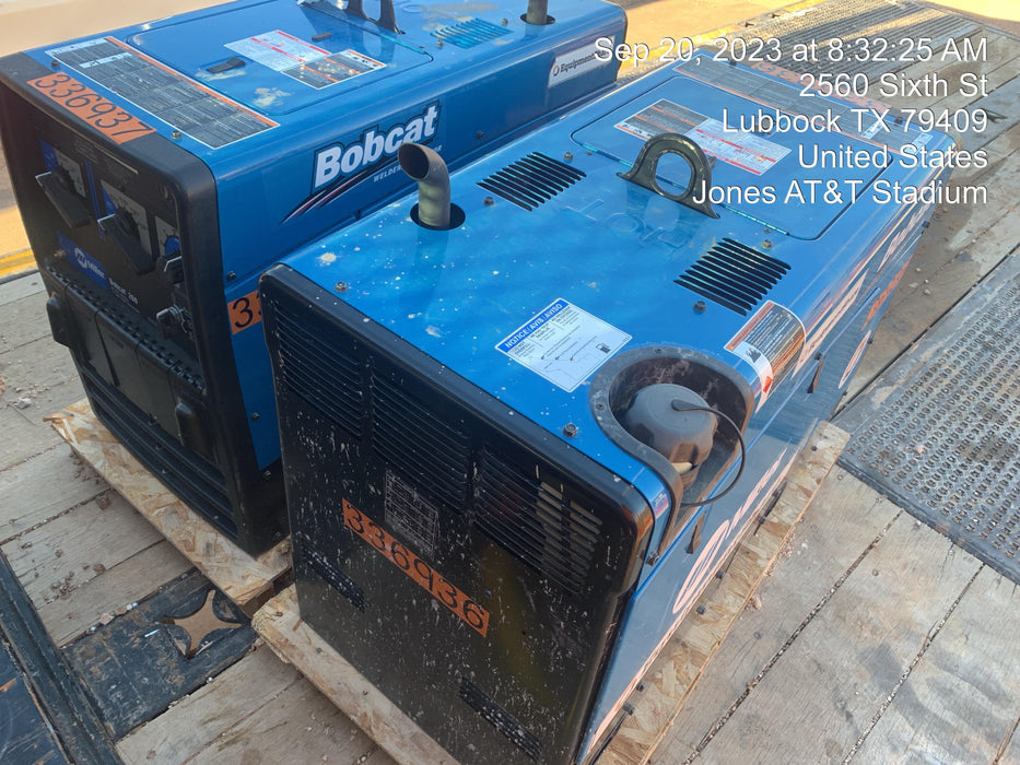 2023 Miller Electric BOBCAT 260 Kohler, GFCI, Remote Start/Stop, Running Gear