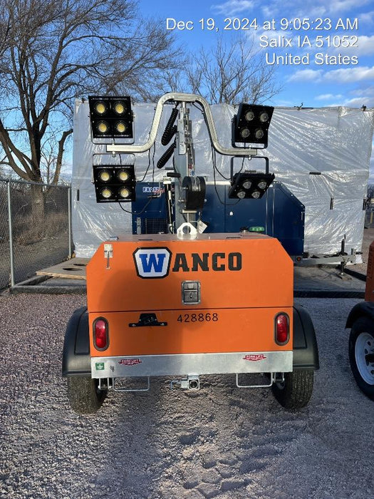 2024 Wanco WLTT-4MM4K Diesel, Deep Sea Controller, Shore Power Plug, Auto Start, (4) 350W LED Floodlights, 4kW Generator, 60 Gal Fuel Tank, 2" Ball, T3