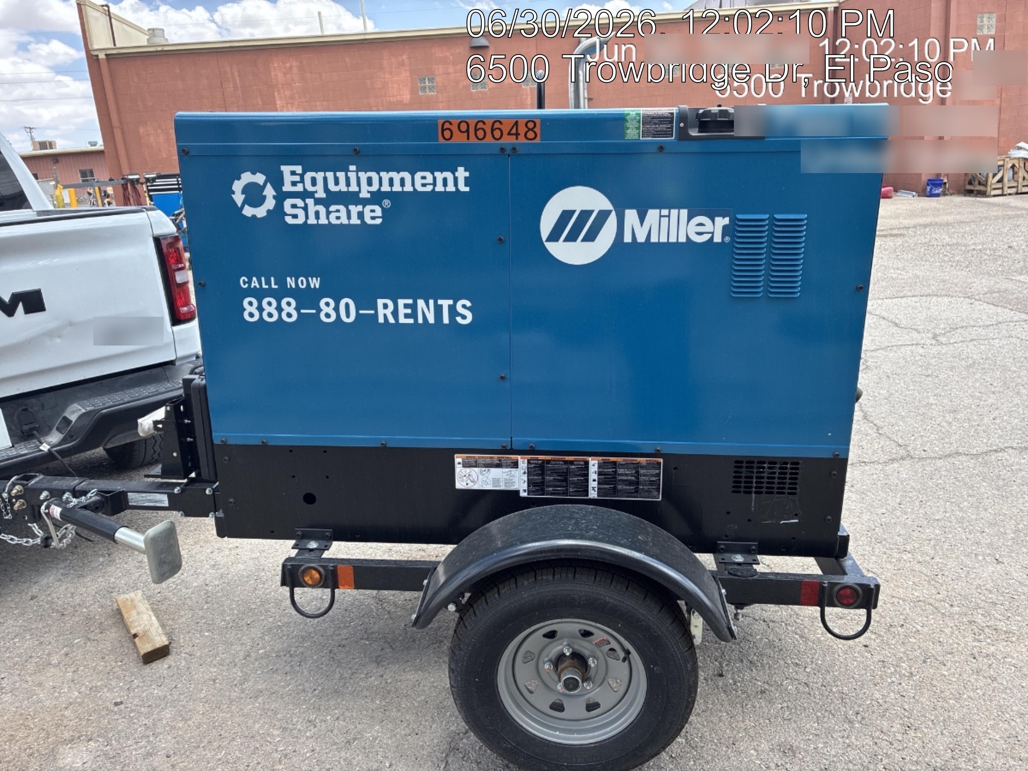 2026 MILLER ELECTRIC BIG BLUE 500