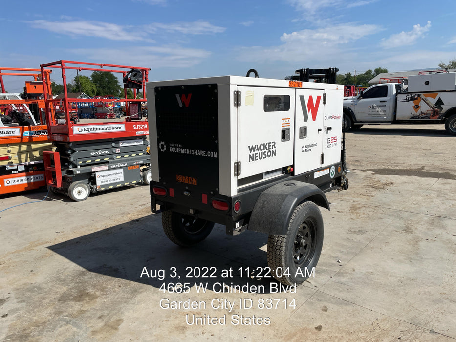 2022 WACKER NEUSON G25