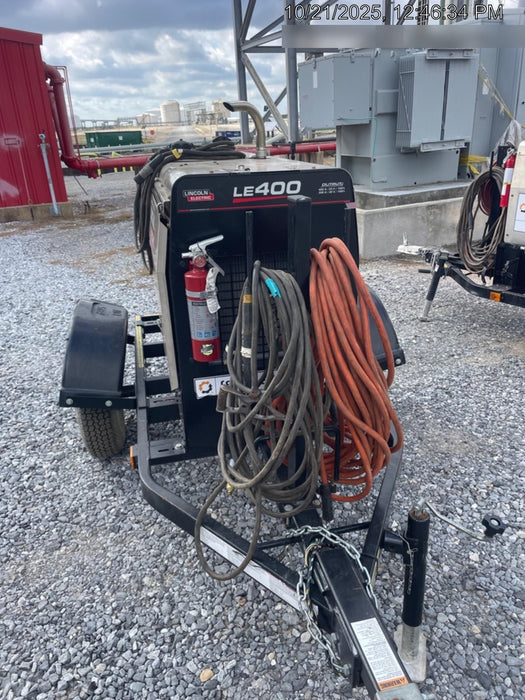 2024 Lincoln Electric LE400 Kubota V1505, Trlr, Cable Rack, Light Kit, ES Decals, T3