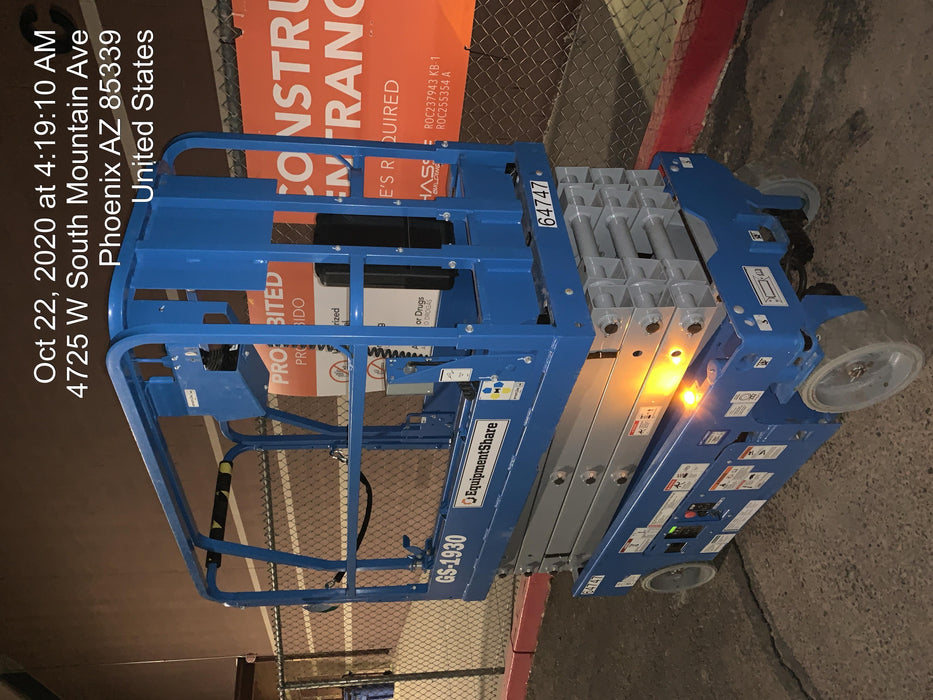 2020 Genie GS-1930 Standard Machine