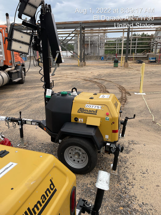 2022 Allmand NLV3GR LED Light Tower