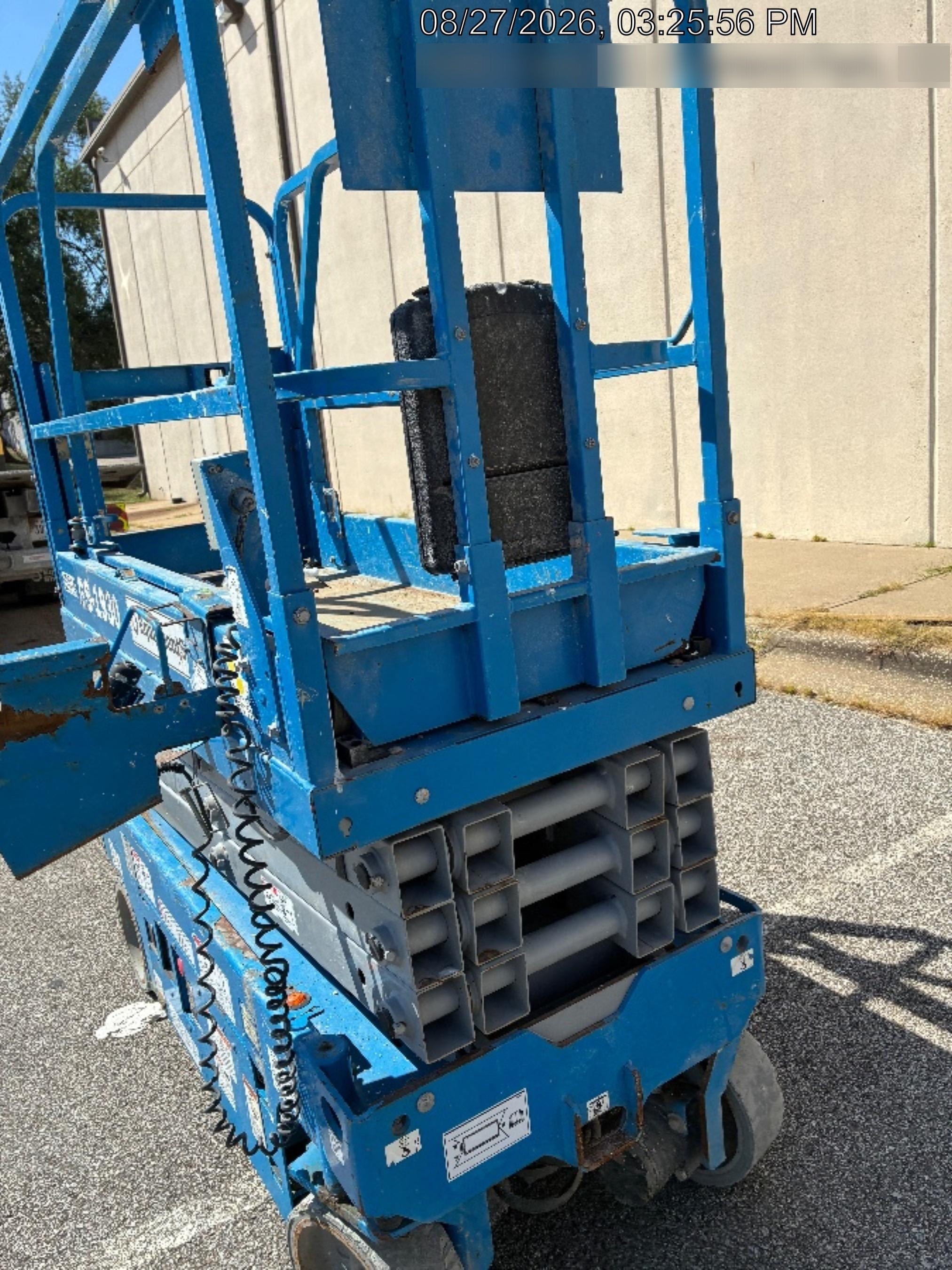 2020 Genie GS-1930 Solid Non Marking Tires, Beacon, Folding rails with half height swing gate
