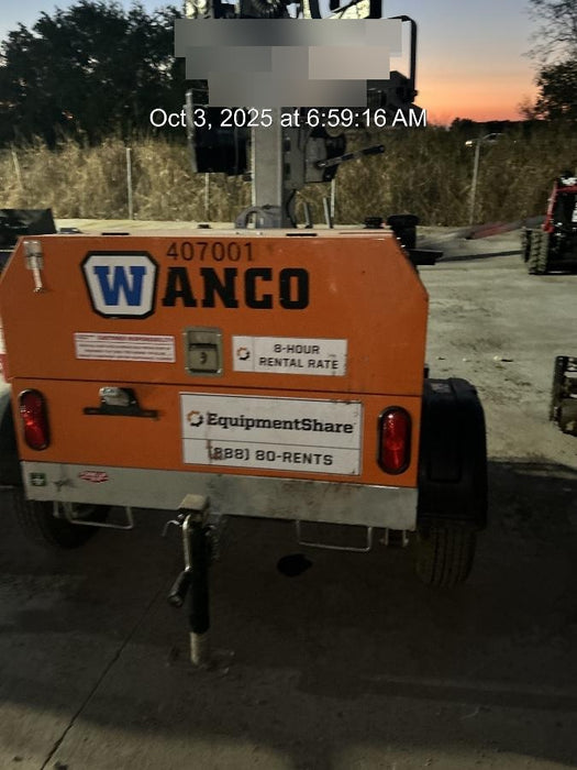 2024 Wanco WLTT-4MM4K Diesel, Deep Sea Controller, Shore Power Plug, Auto Start, (4) 350W LED Floodlights, 4kW Generator, 60 Gal Fuel Tank, 2" Ball, T3